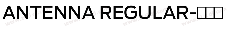 ANTENNA REGULAR字体转换